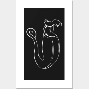 Nepenthes Bicalcarata Pitcher Plant Carnivorous plant gift Posters and Art